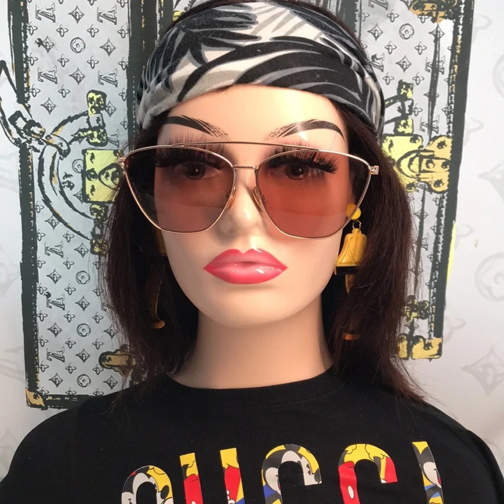 New Authentic Fendi Women's Pink Sunglasses FF0438/S DDB/4S